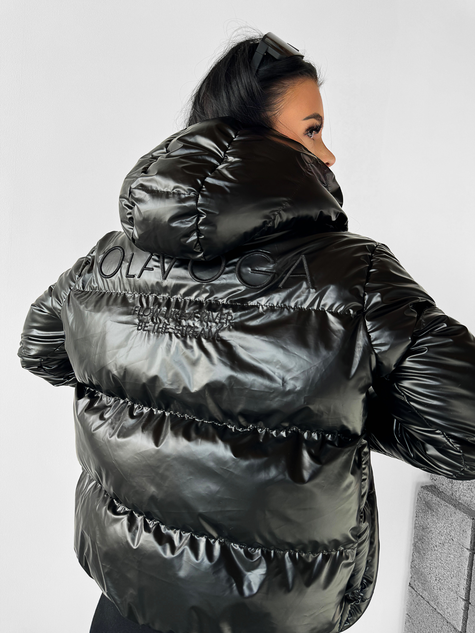 Kurtka damska bomber jacket FAIRBANKS OLAVOGA czarny