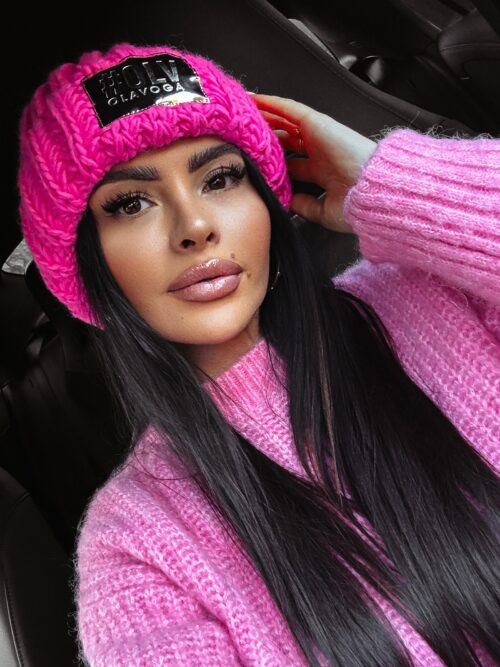 Czapka damska LILO OLAVOGA n.róż