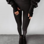 Legginsy modelujące REBOW OLAVOGA czarne