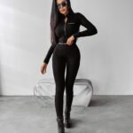 Komplet przylegający RISING OLAVOGA czarny