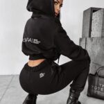 Komplet dresowy damski CALISTA OLAVOGA czarny