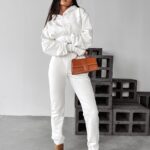 Komplet dresowy damski CALISTA OLAVOGA ecru