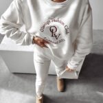 Dres damski DOWNTOWN OLAVOGA ecru