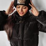 Kurtka pikowana CASCADA OLAVOGA czarna