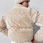 Kurtka pikowana CASCADA OLAVOGA beżowa