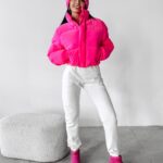 Kurtka pikowana CASCADA OLAVOGA n.róż