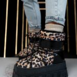 Śniegowce na grubej podeszwie Rock Mudores pantera