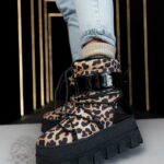 Śniegowce na grubej podeszwie Rock Mudores pantera