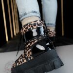 Śniegowce na grubej podeszwie Rock Mudores pantera