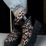 Śniegowce na grubej podeszwie Rock Mudores pantera