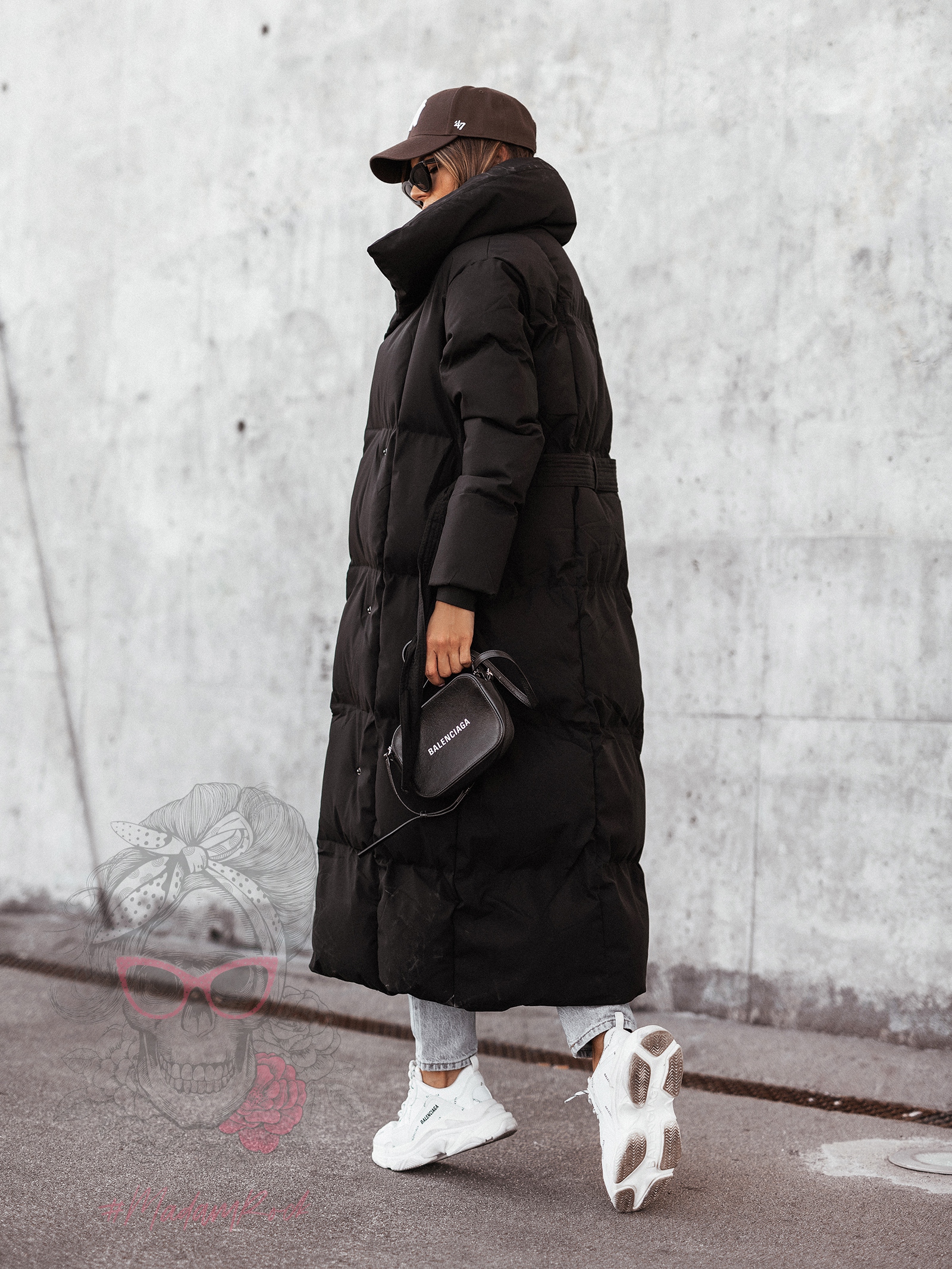 Płaszcz/ kurtka zimowa Goss czarny Płaszcz/ kurtka zimowa Goss czarny