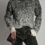 Spodnie jeansowe dopasowane Lays czarne