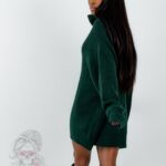 Sweter golf oversize Haat butelowa zieleń