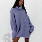 Sweter golf oversize Haat Lawendowy