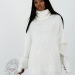 Sweter golf oversize Haat Biały