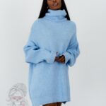 Sweter golf oversize Haat Smerfowy