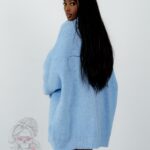 Sweter golf oversize Haat Smerfowy