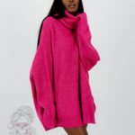 Sweter golf oversize Haat fuksja