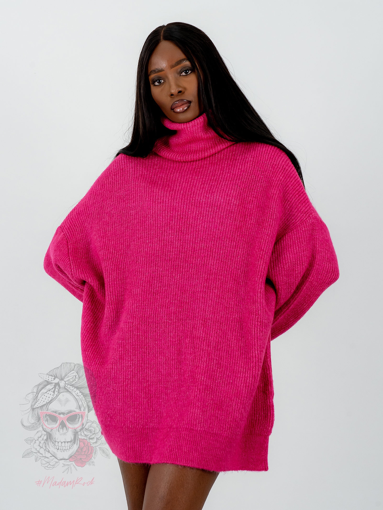 Sweter golf oversize Haat fuksja