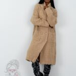 Kardigan premium Otto beżowy