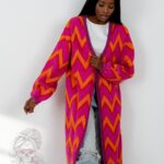 Kardigan kolorowy MiSunny fuksja