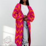 Kardigan kolorowy MiSunny fuksja