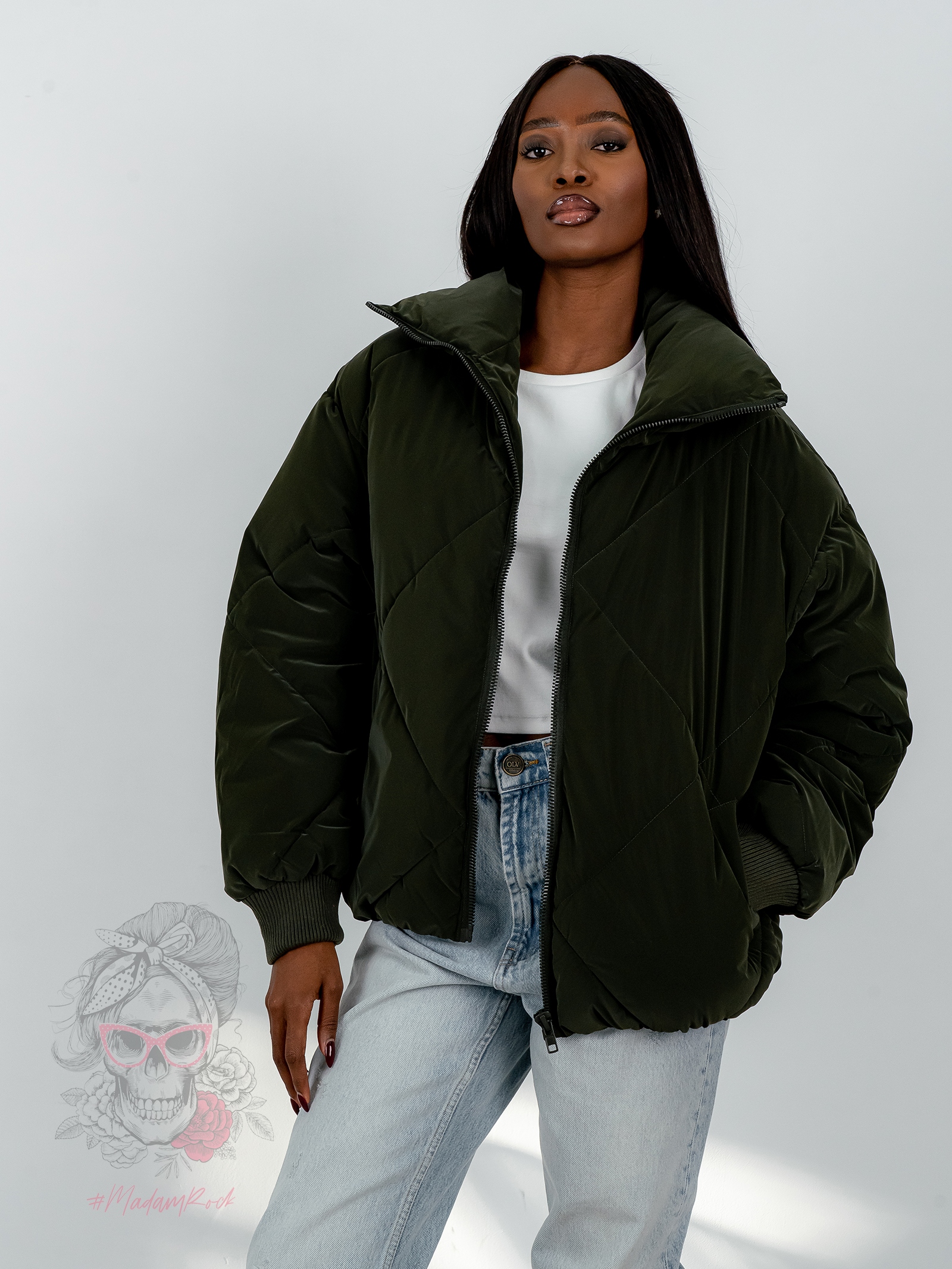 Kurtka zimowa Sherko khaki