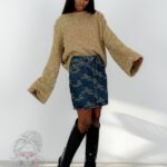 Sweter świąteczny Blisst złoty