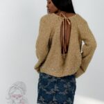 Sweter świąteczny Blisst złoty