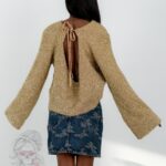 Sweter świąteczny Blisst złoty