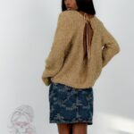 Sweter świąteczny Blisst złoty