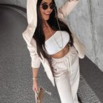 Garnitur komplet damski Kaylin Ola Voga beżowy