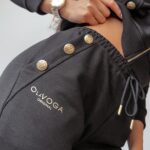 Komplet dzianinowy dresowy Ivy Ola Voga czarny