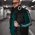 Kamizelka męska Puffer Men Ola Voga czarna