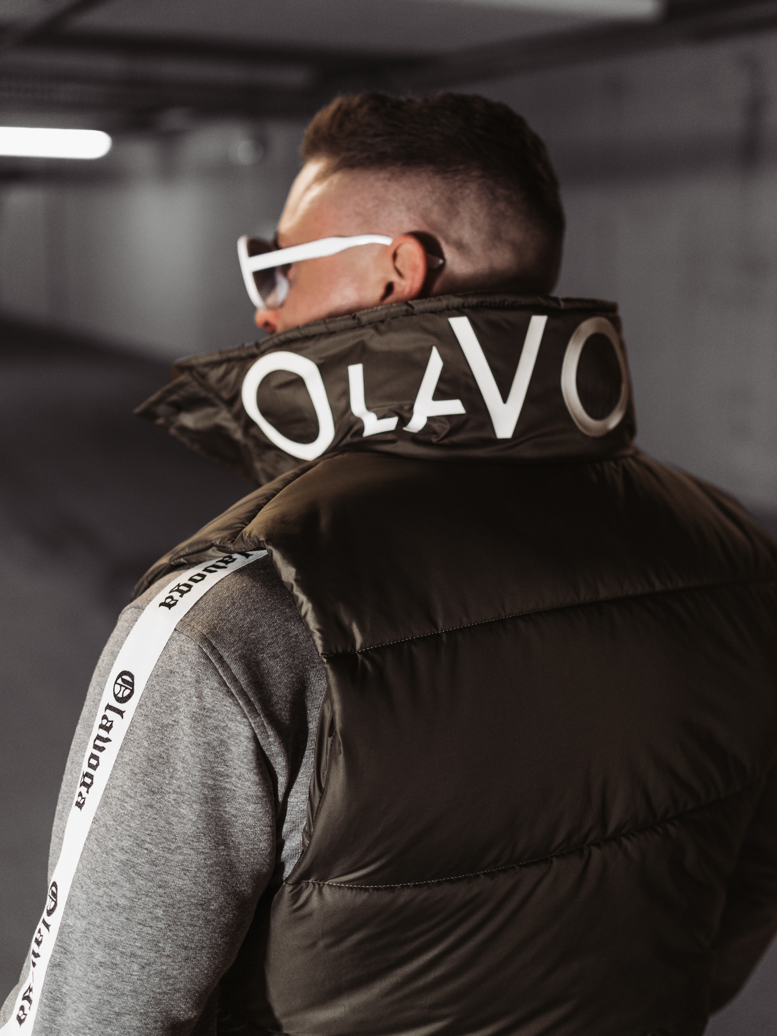 Kamizelka męska Puffer Men Ola Voga khaki