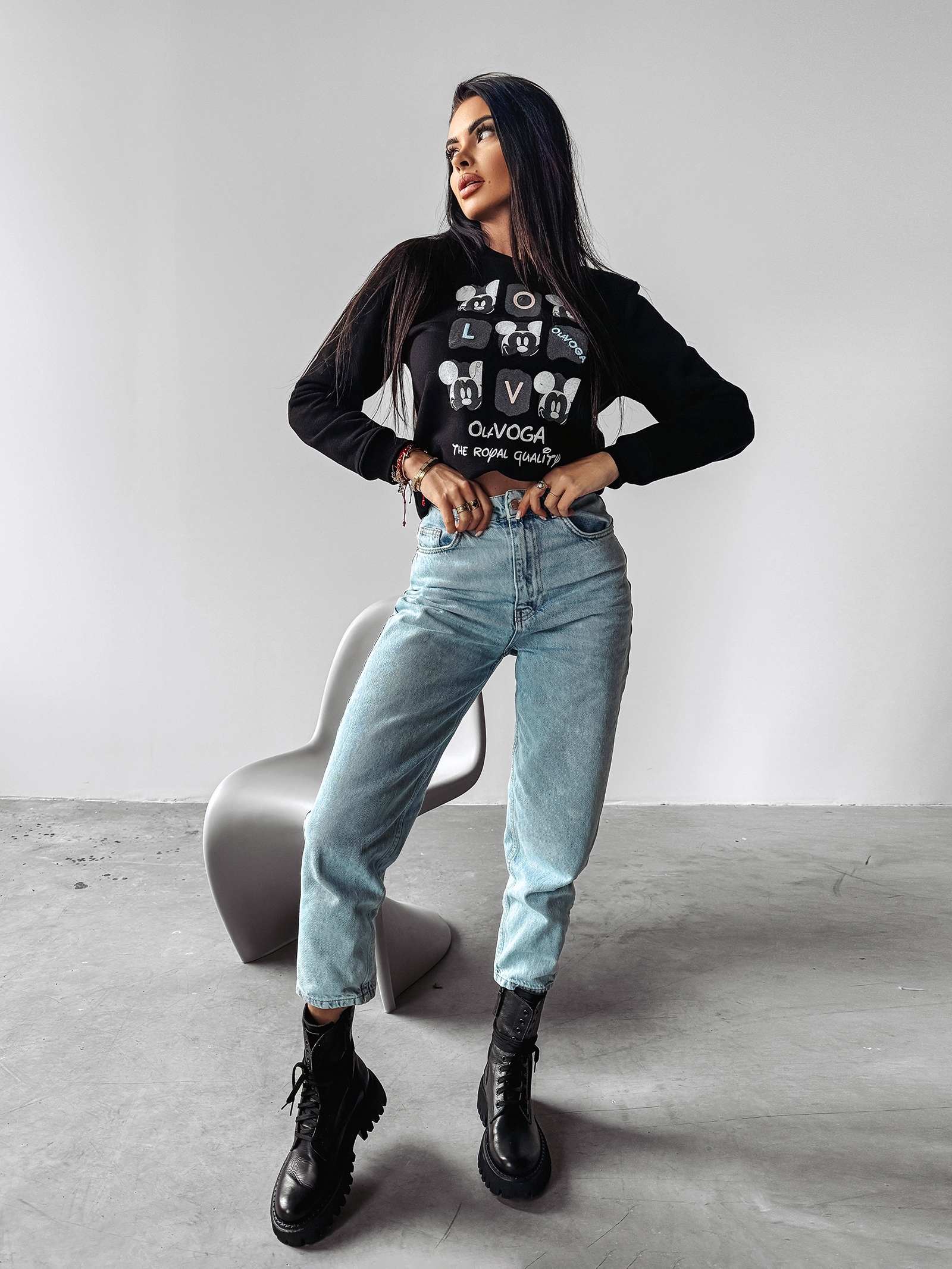 Bluza ocieplana MONTANA OLAVOGA czarna Bluza ocieplana MONTANA OLAVOGA czarna