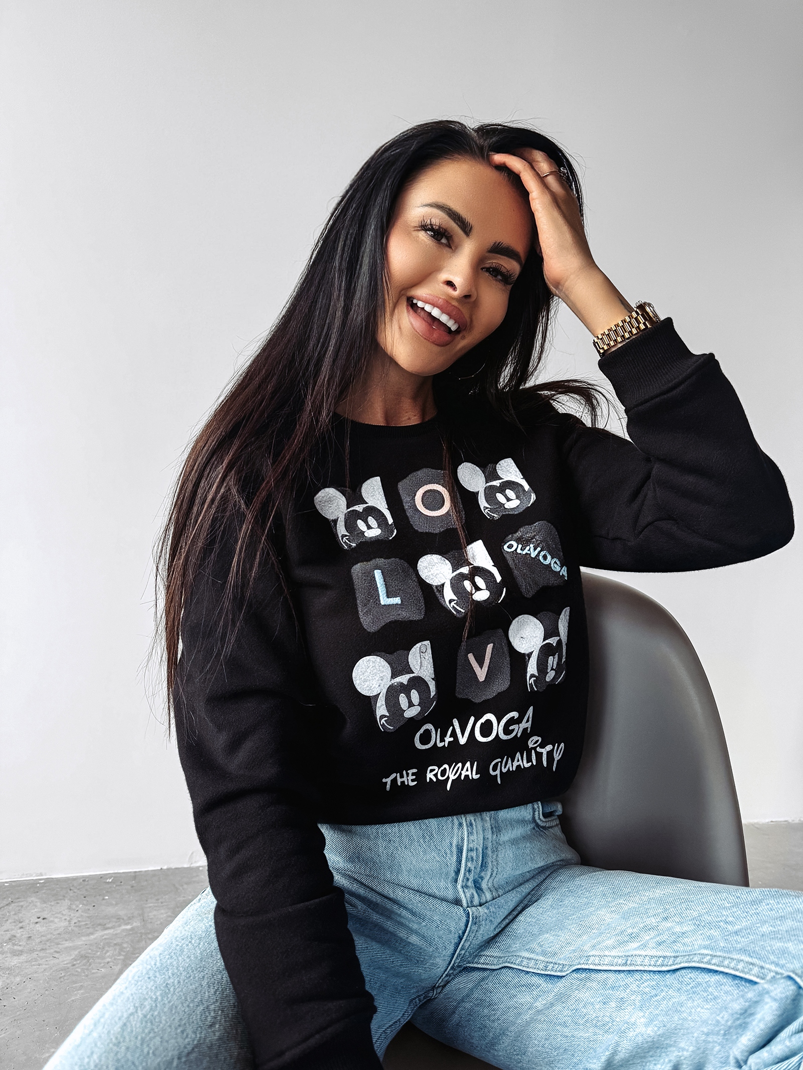 Bluza ocieplana MONTANA OLAVOGA czarna Bluza ocieplana MONTANA OLAVOGA czarna