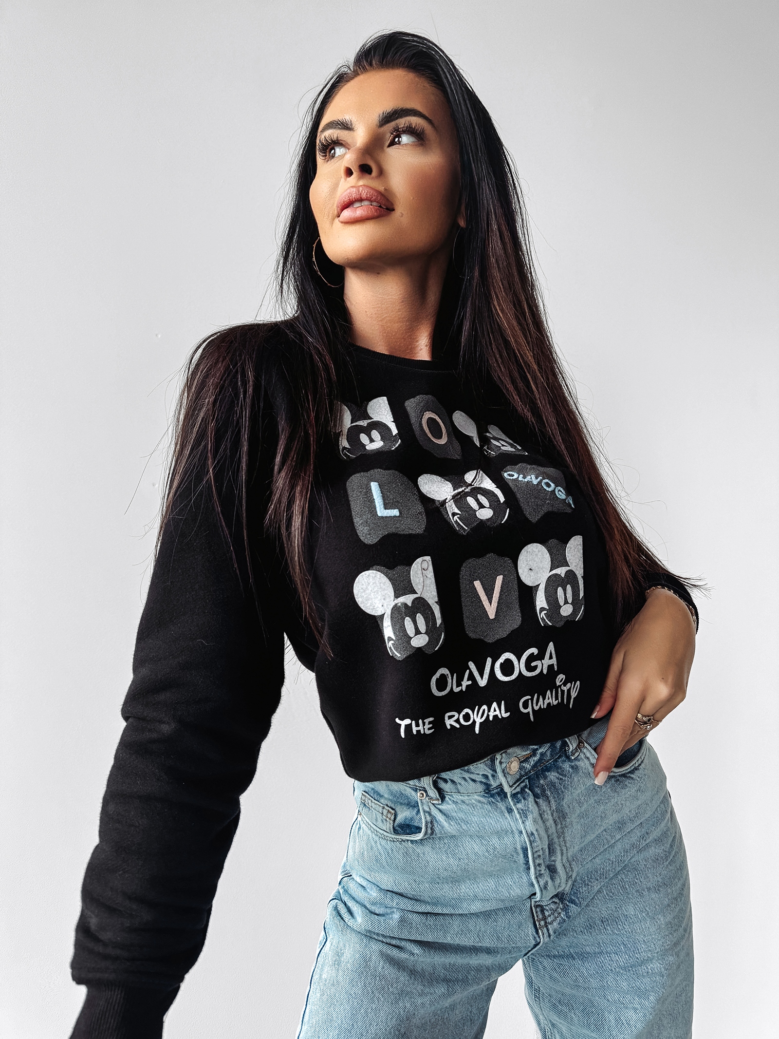 Bluza ocieplana MONTANA OLAVOGA czarna