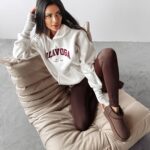 Bluza z kapturem RHODE OLAVOGA ecru