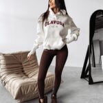 Bluza z kapturem RHODE OLAVOGA ecru