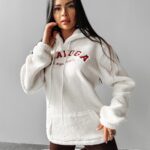 Bluza hoodie TOGADA OLAVOGA ecru