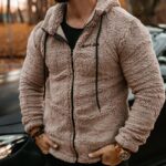 Bluza męska baranek DEROS OLAVOGA beżowa