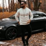 Sweter męski SAIMA OLAVOGA beżowy