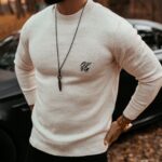 Sweter męski SAIMA OLAVOGA beżowy