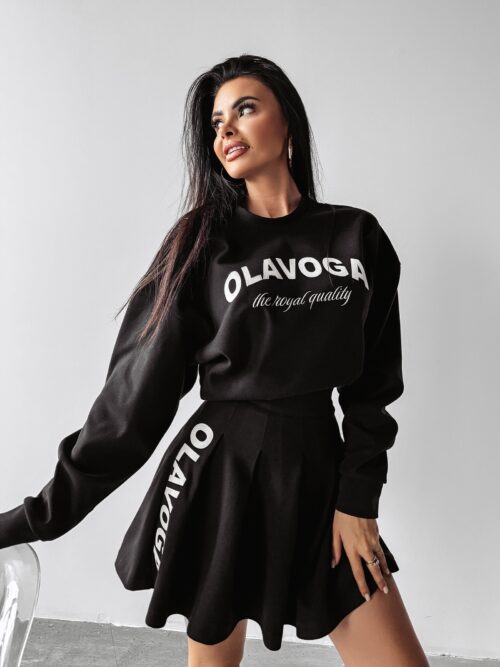 Komplet damski ze spódnicą CORNEL OLAVOGA czarny