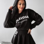 Komplet damski ze spódnicą CORNEL OLAVOGA czarny