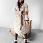 Kurtka dwustronna MARYLIN OLAVOGA brąz-beż