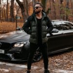 Kurtka męska z kapturem OLIVER OLAVOGA khaki