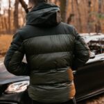 Kurtka męska z kapturem OLIVER OLAVOGA khaki