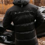 Kurtka pikowana męska PHILADELPHIA OLAVOGA czarna